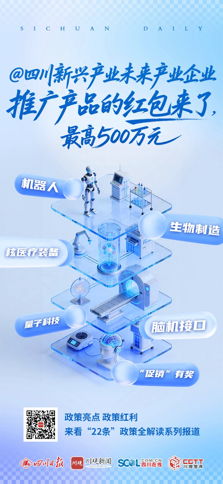 最高500万元！四川为何要给新兴产业未来产业企业派“红包”？