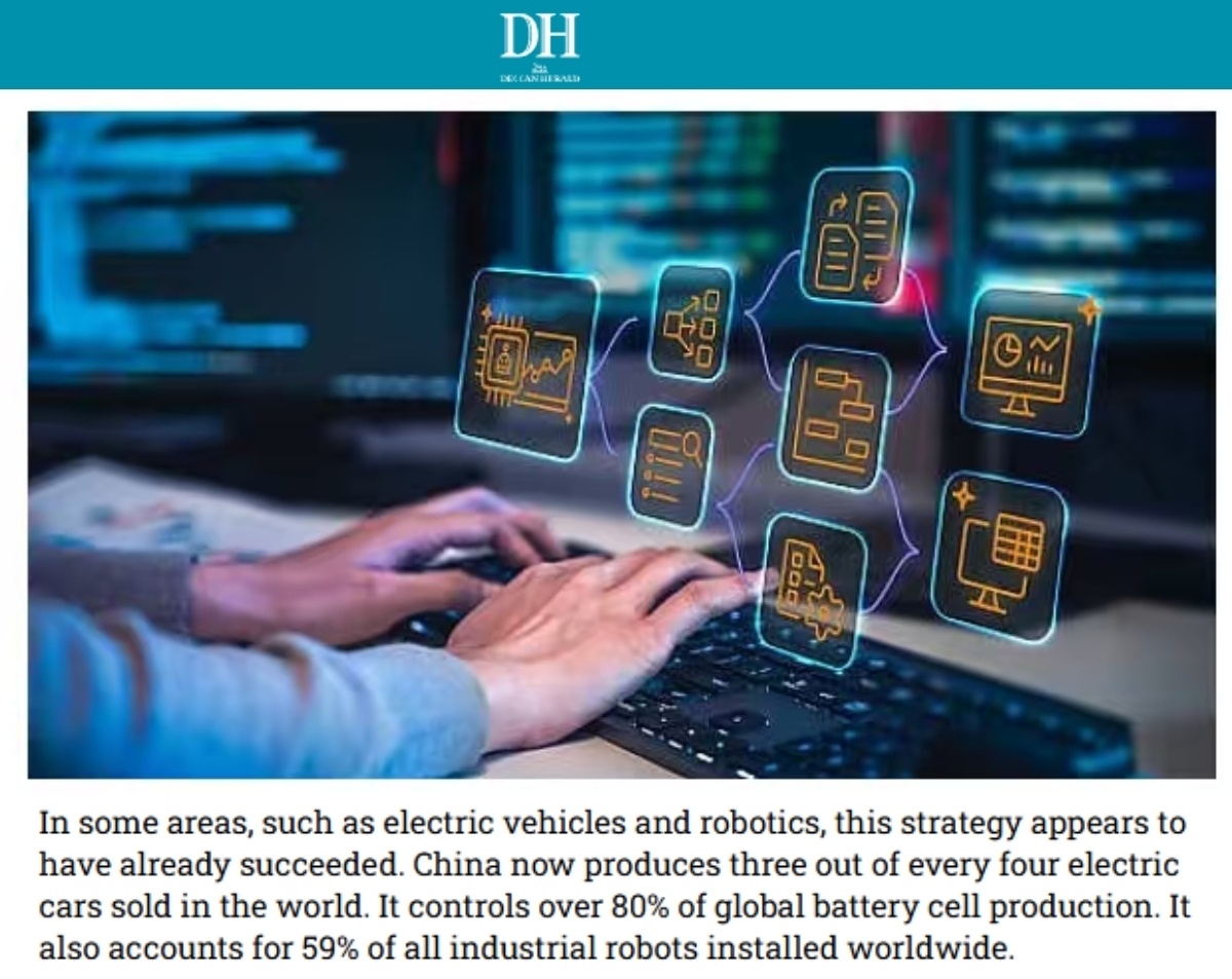  印度媒体：中国正在打造科技强国