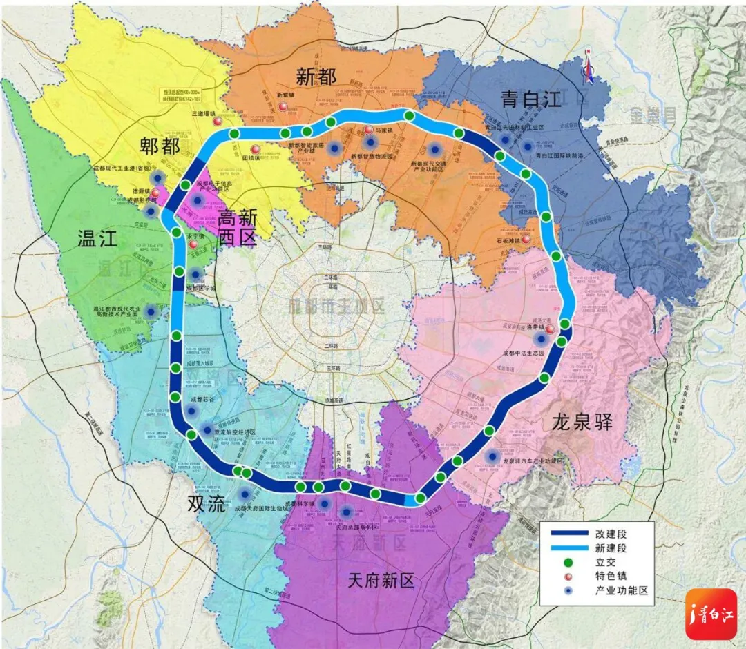 成都五环路青白江段，最新进展来了！