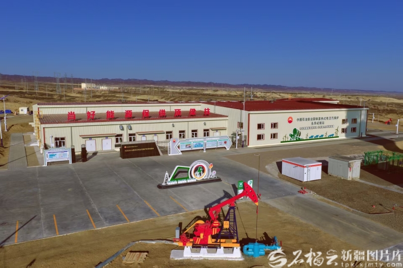 戈壁起“风光” 油田披“绿装” 新疆油田描绘绿色低碳转型新画卷