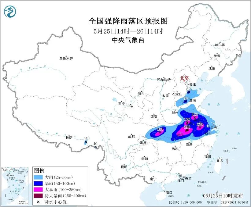 暴雨橙色预警！四川等10省市国省干线42个路段因降雨封闭管控