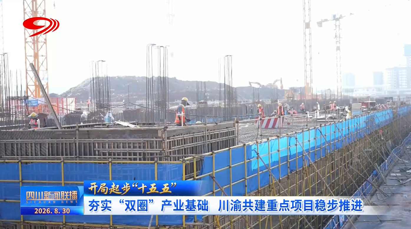 夯实“双圈”产业基础 川渝共建重点项目稳步推进