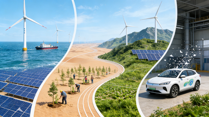 【好评中国】AI漫评：连续5年全球第一，“中国绿电”照见坚实“低碳足迹”