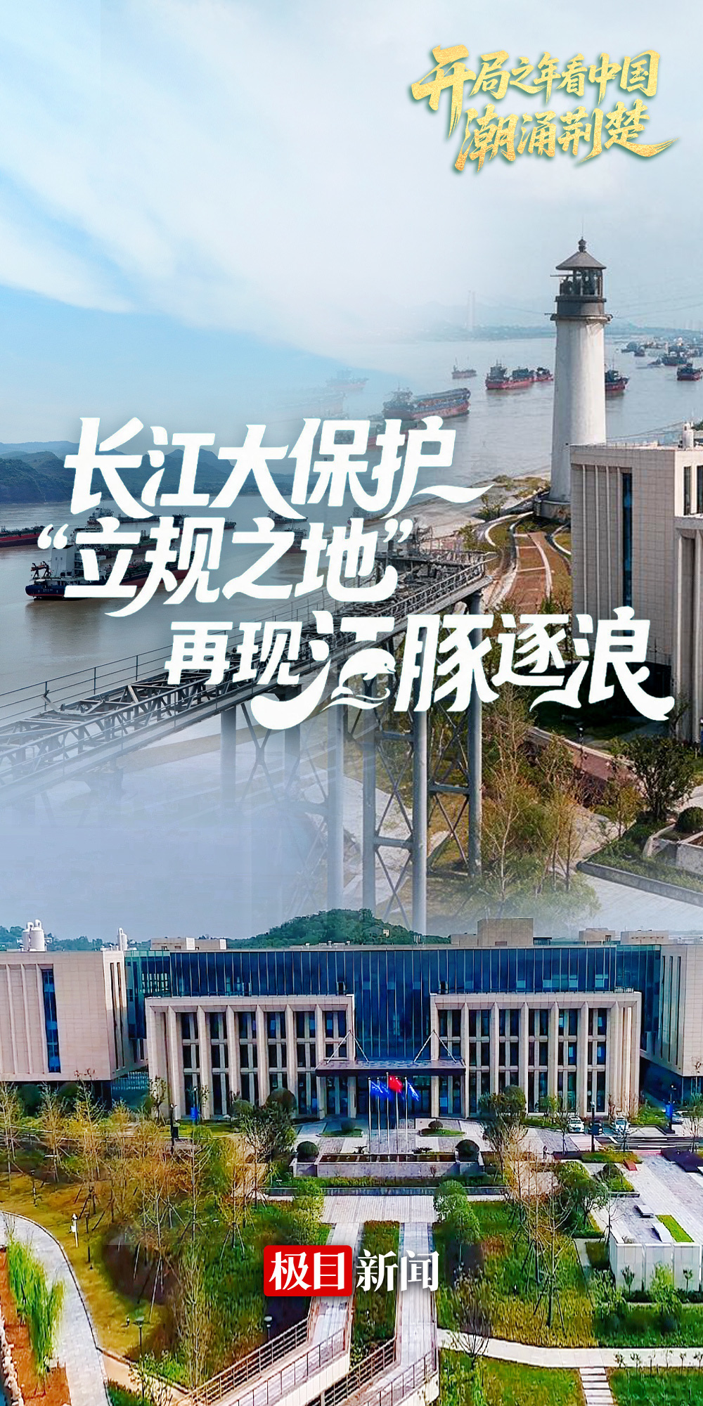 长江大保护“立规之地”再现江豚逐浪