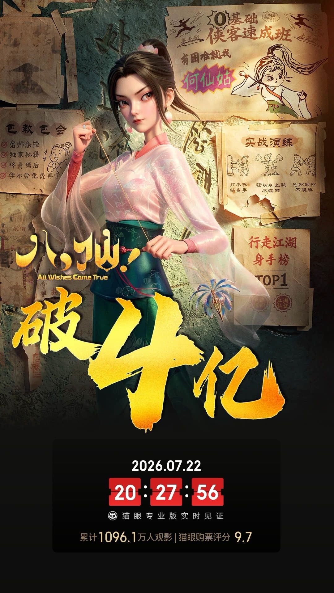 热度持续，“四川造”动画电影《八仙！》票房破4亿