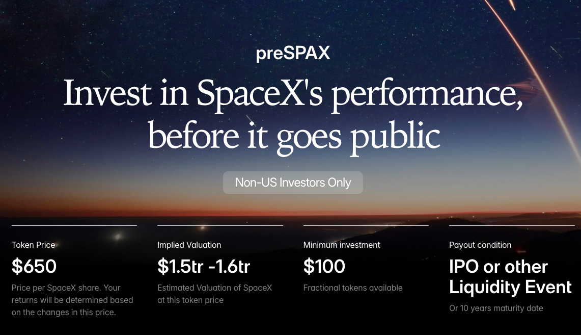 100美元即可打新SpaceX？1.4万人砸12亿元疯抢的“SpaceX代币”，只是一张“白条” (http://www.photoreceiver.com/) 财经 第1张