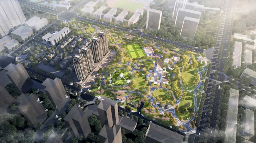城市“趣味森林” 成都这个公园即将呈现！