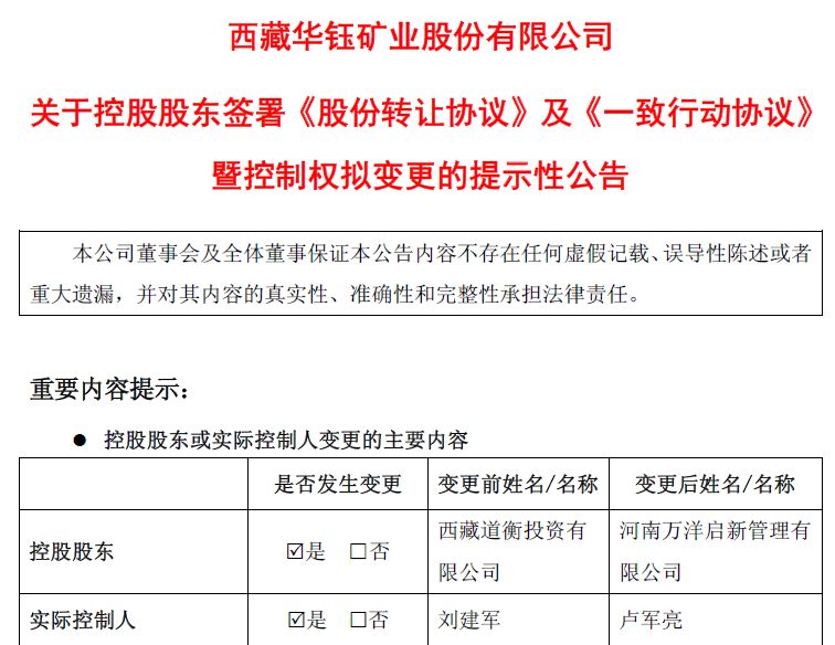 华钰矿业上市10年后“易主”!河南有色巨头“创二代”走向台前,超25亿元款项近半资金仅获银行意向函 wap 第1张-papi酱 华钰矿业上市10年后“易主”!河南有色巨头“创二代”走向台前,超25亿元款项近半资金仅获银行意向函 (http://www.paipi.cn/) wap 第1张