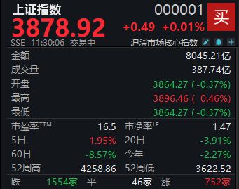 三大指数震荡，沪指半日微涨0.01% (http://www.kingbaby.com.cn/) wap 第1张