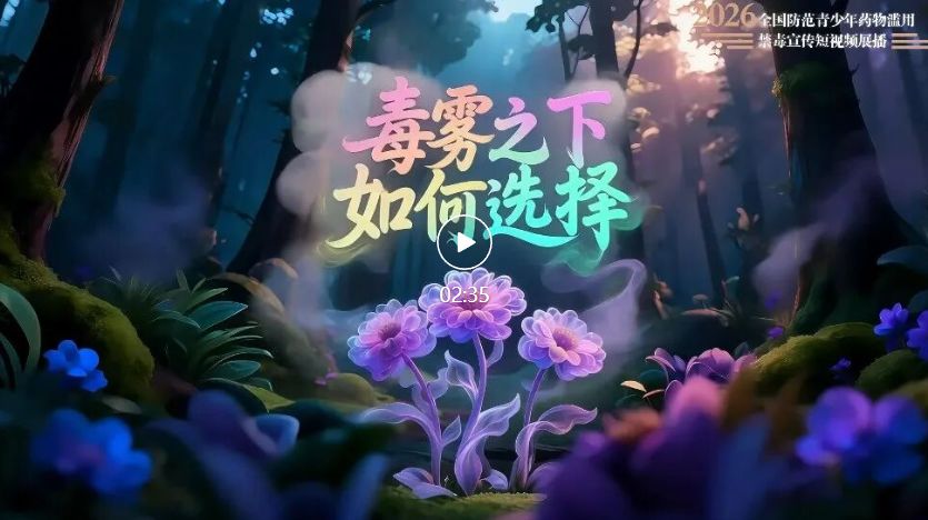 “全国防范青少年药物滥用宣传短视频和公益海报征集”作品展播（十一）