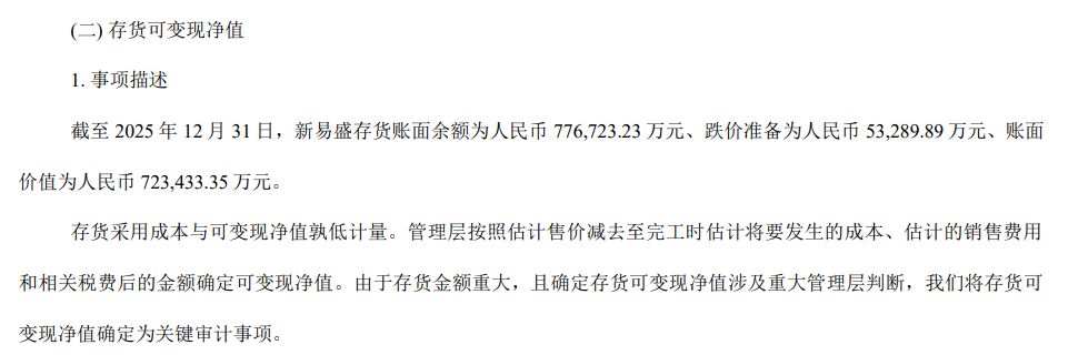 新易盛一季度净利润时隔九个季度再现环比下滑，2025年“存货可变现净值”连续第二年被列为关键审计事项 (http://www.kingbaby.com.cn/) wap 第6张