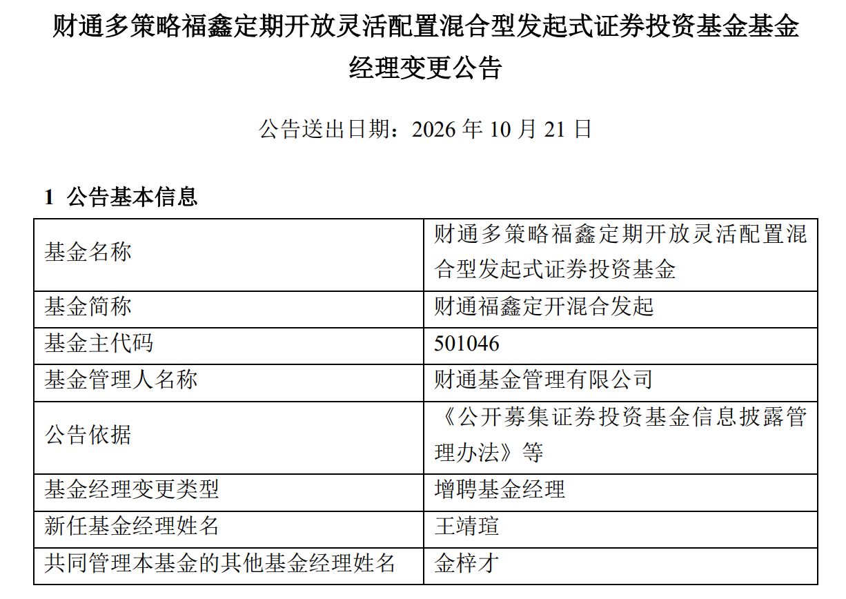 金梓才旗下一只基金增聘“帮手”，业内人士：并非要离任，其他产品暂不调整 (http://www.kingbaby.com.cn/) wap 第1张