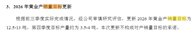 A股3家黄金产业公司同日披露：Q3营收同比下滑 赤峰黄金已下调2026年产销量目标，什么原因？ (http://www.kingbaby.com.cn/) wap 第3张