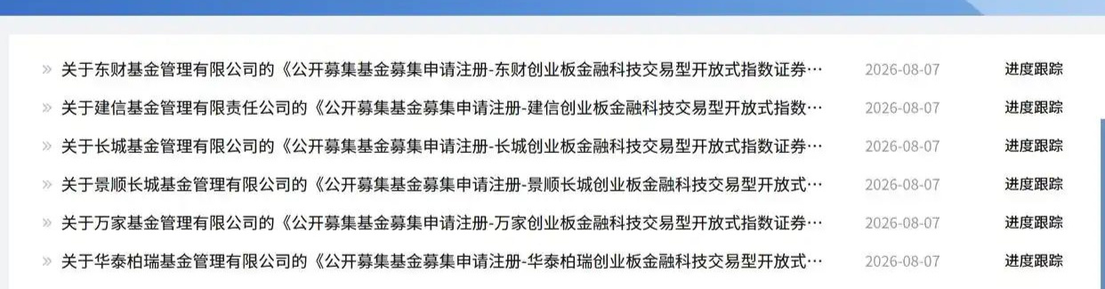 多家公募上报创业板算力、创业板金融科技ETF (http://www.kingbaby.com.cn/) wap 第2张