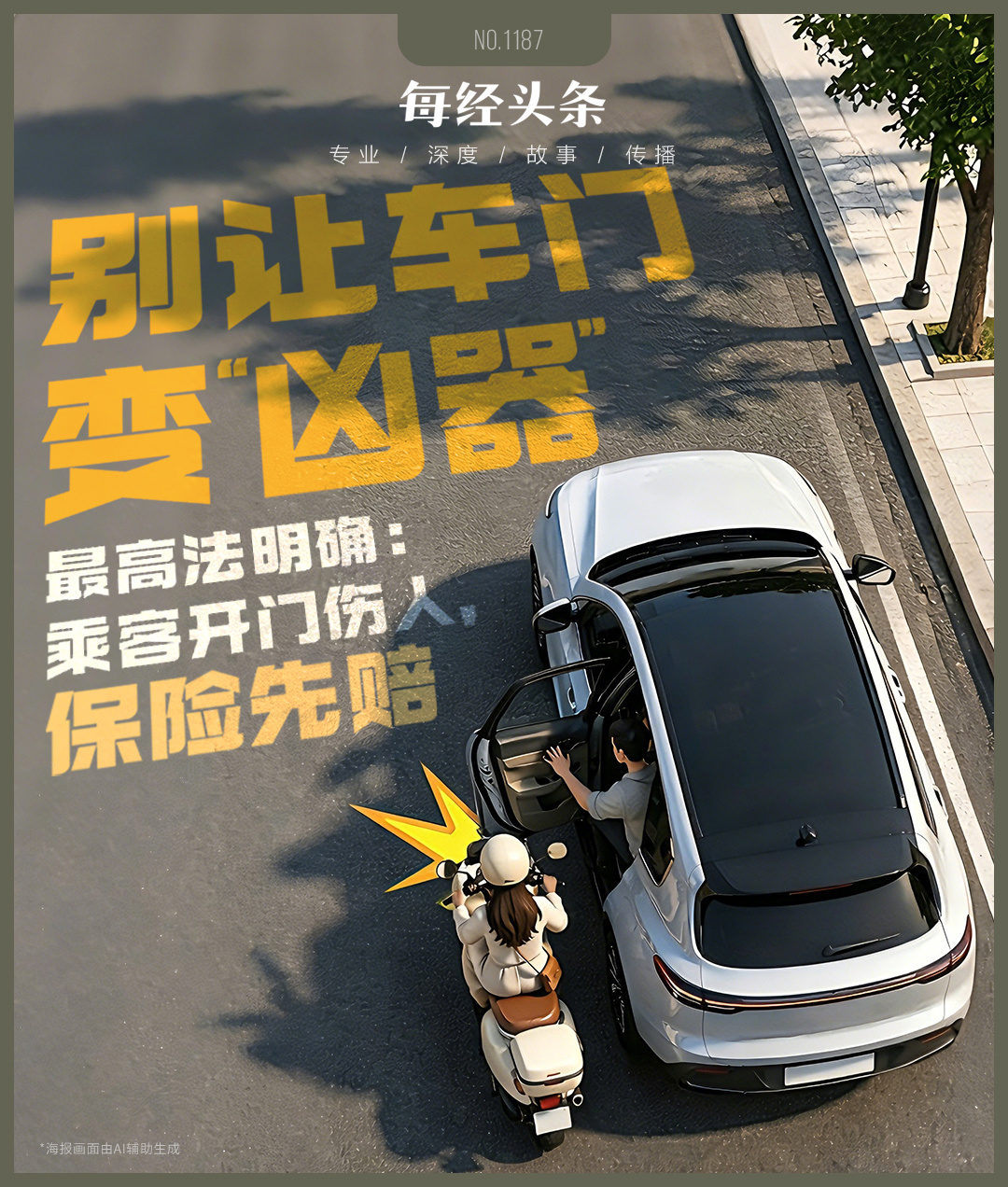 “开门杀”伤人，赔偿屡屡“踢皮球”，最高法定调：保险先赔！那么车险会涨价吗？ (http://www.999law.cn/) sxw 第1张