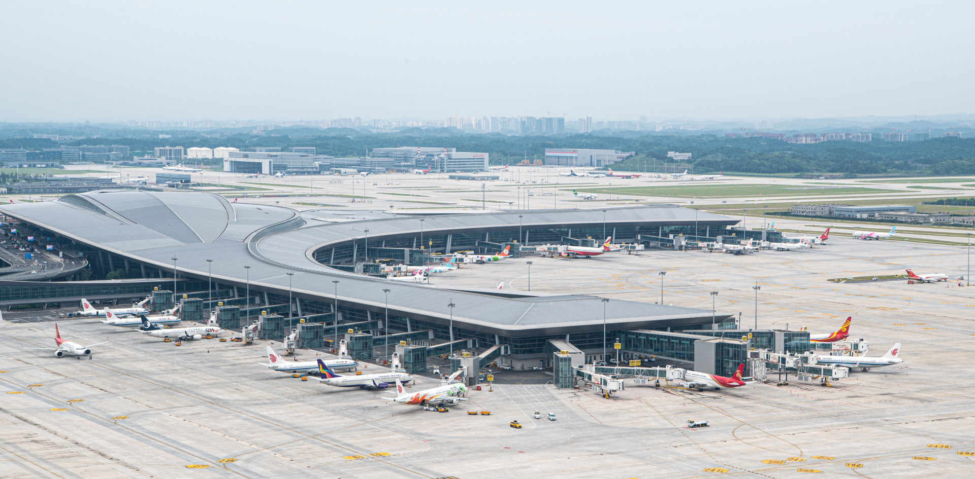 成都空港外航服务中心投用 天府国际机场国际及地区航线达82条 (http://www.kingbaby.com.cn/) wap 第1张