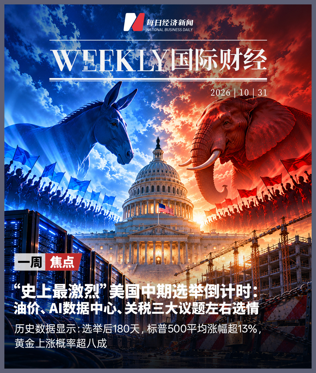 “史上最激烈”美国中期选举倒计时：油价、数据中心等议题左右选情；科技巨头财报连续Miss，纳指10月跌超5%创19个月最差，黄金跌破3900美元；币安63亿美元加密货币资产被盗 | 一周国际财经 (http://www.kingbaby.com.cn/) wap 第1张